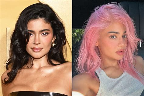 Kylie Jenner Brings Back Pink Hair in New Selfies: See the Look