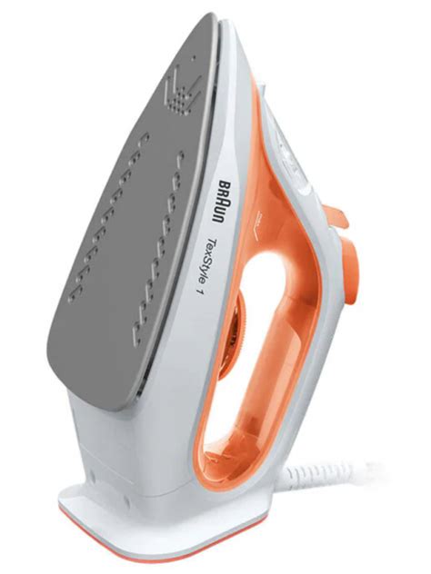 Braun 12710000-SL1009OR 1900W Light Quick Self-Clean Steam Iron 220ml ...