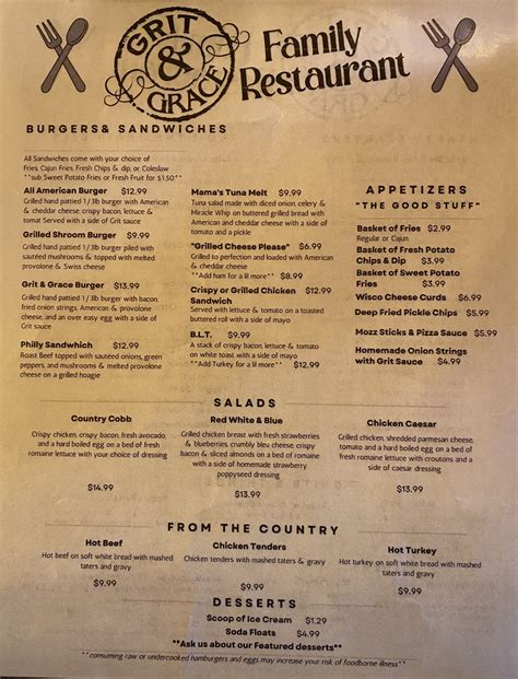 Grit & Grace Family Restaurant, Amherst - Menu, Reviews (60), Photos
