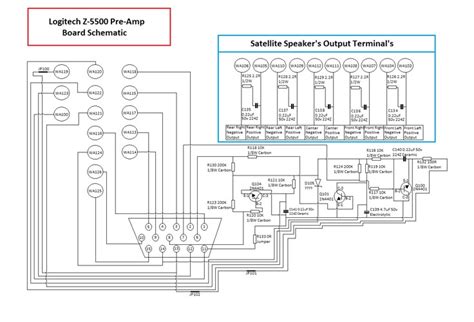 Logitech Z 5500 Wiring Diagram