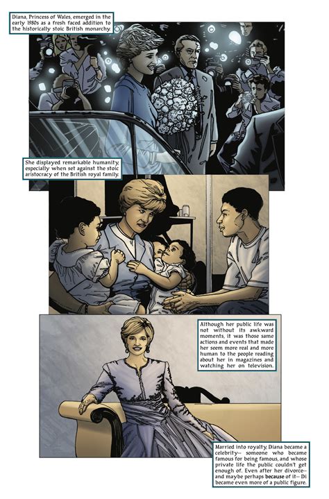 Lady Di, 20 aniversario de su fallecimiento: Diana de Gales: el cómic