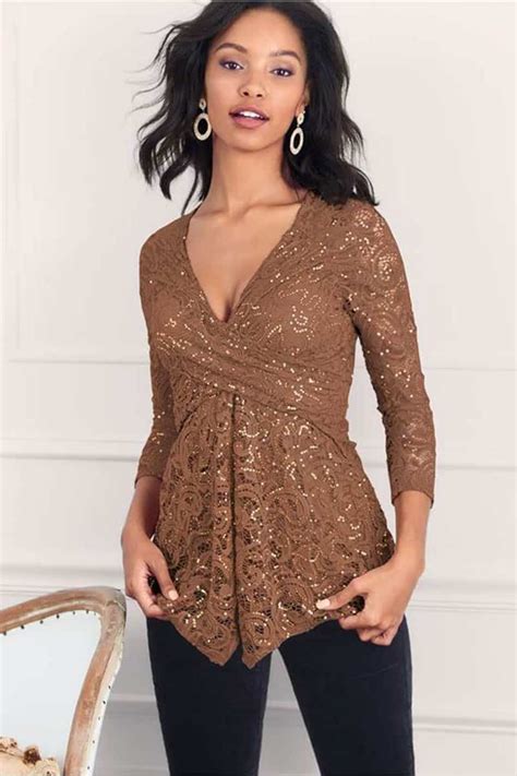 chic budget friendly sequin tops   occasion  budget