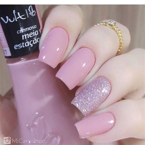 Unhas Pintadas De Rosa - 25 Modelos de unhas decoradas e pintadas em PINK