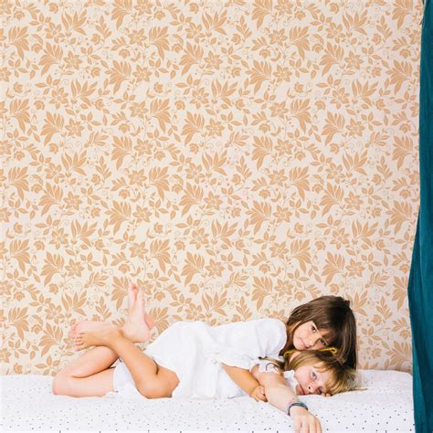 Peel and Stick or Traditional Wallpaper - Birds Afloat