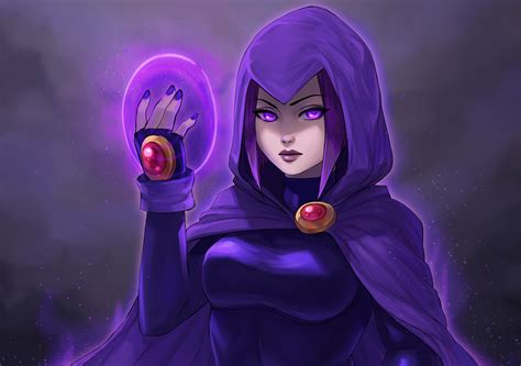 Teen Titans Raven No Hood