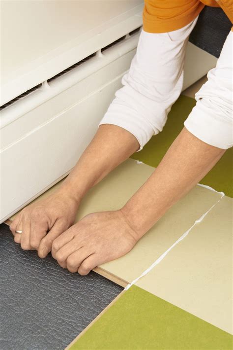 How to Install a Linoleum Tile Floor - This Old House