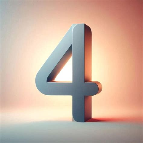 white number      table premium ai generated image
