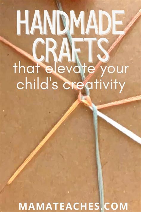 How Handmade Crafts Can Elevate Your Child's Creativity