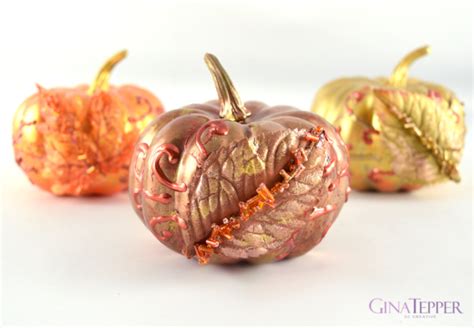 How to Decorate Mini Pumpkins (Pumpkin Decorating Ideas) - Gina Tepper