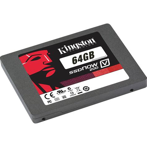 Kingston 64GB SSDNow V200 Drive SV200S37A/64G B&H Photo Video