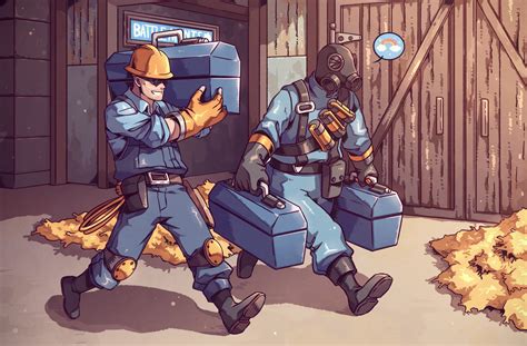 Team fortress 2, Team fortress 2 engineer, Team fortress