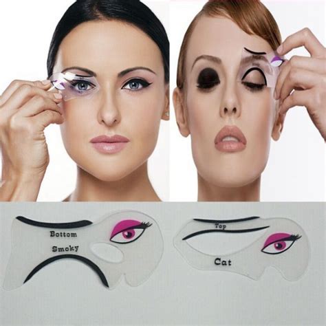 Cat Eyeliner Stencil +Eyeshadow Stencil