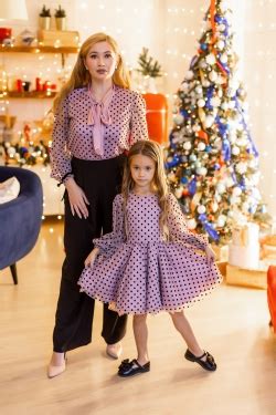 Одинаковая одежда для мамы и дочки Family Look купить оптом недорого в ...