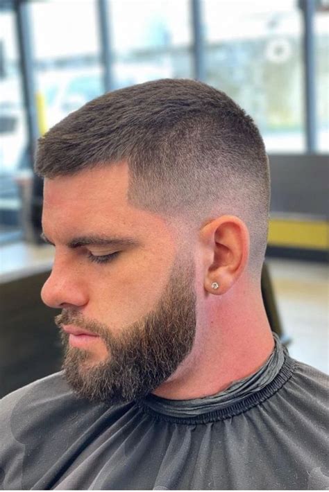 Top 20 Crew Cut Hairstyles For Oval Faces Men In 2024
