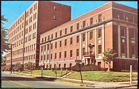 Meriden Hospital Bradley Memorial Nurses Home Hospital Postcard - Etsy