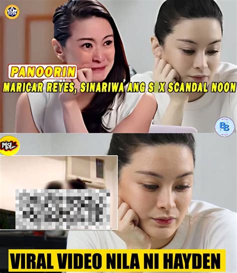 BREAKING: Maricar Reyes Breaks Silence on ‘That’ Video with Hayden Kho