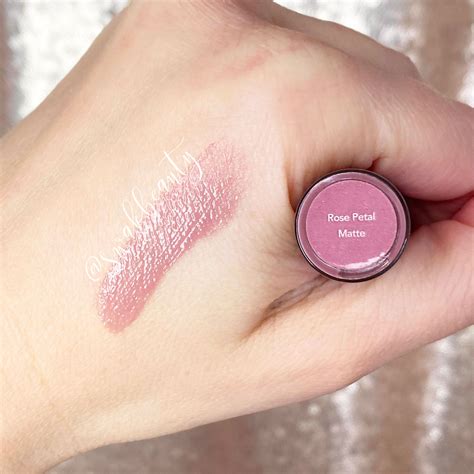 lipsense rose petal matte gloss limited edition swakbeautycom