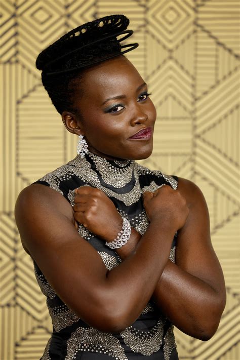 lupita nyongos stylist breaks   wakanda