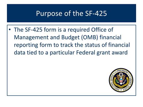 PPT - Federal Financial Reporting (Standard Form SF-425) PowerPoint ...