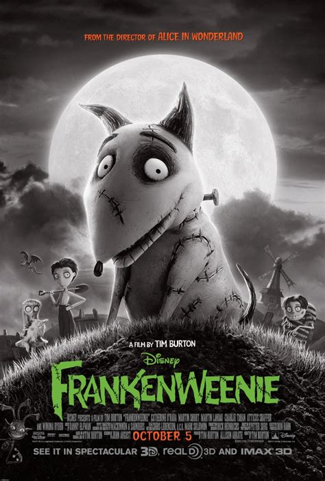 POSTER: Frankenweenie poster arrives — Major Spoilers — Comic Book ...