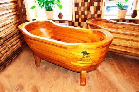 Деревянная ванна из тика заказать с доставкой - BARELWOOD