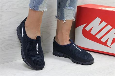 Купить Женские кроссовки Nike Найк, темно-синие. Код товара Д - 5394 37 ...