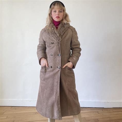 Women's Tan Coat | Depop