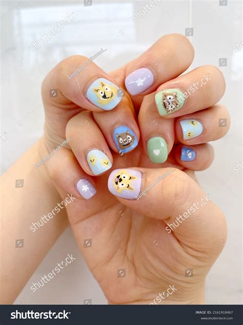 Black Fingernails Painted 5