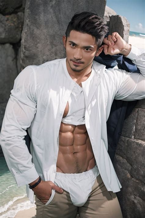 Realistic, handsome men,Bulge 