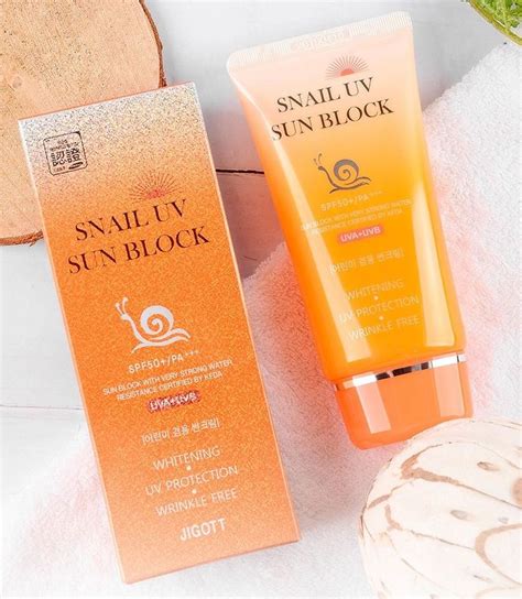 Buy for €9 Sunscreen with snail mucin Snail Uv Sun Block Cream SPF50 ...