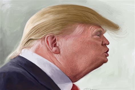 Donald Trump Painting Portrait at PaintingValley.com | Explore ...