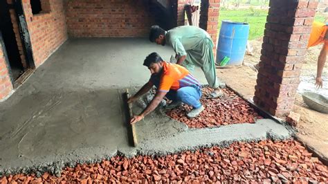 How to make floor? Flooring | Simple Floor Sada Farsh. How is plain ...