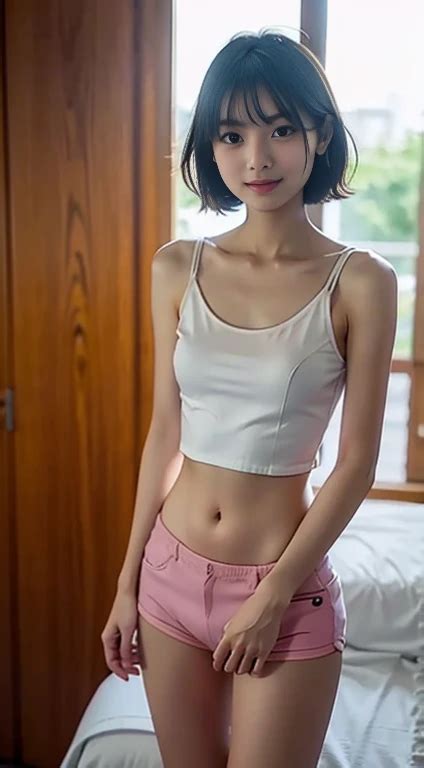 skinny anorexic model seaart ai model