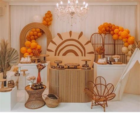 boho themed party | Baby boy birthday, Sunshine baby showers, Baby boy ...