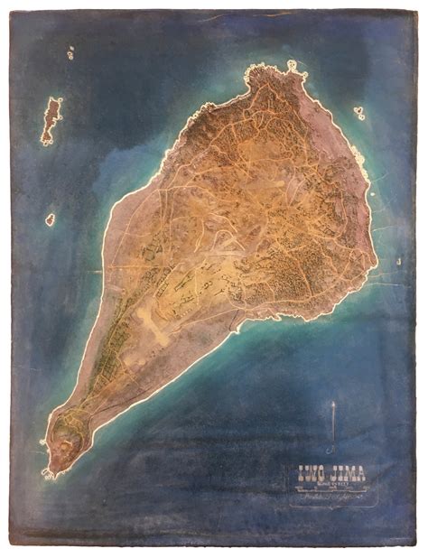 Battle Of Iwo Jima Map