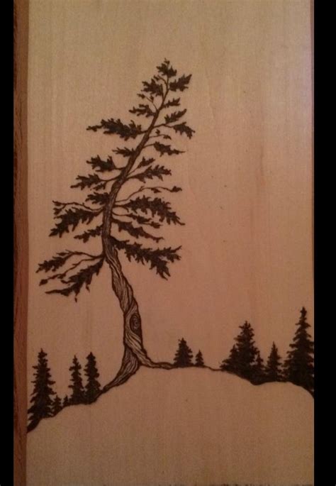 Wood Burning Template