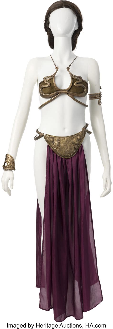 Carrie Fisher's iconic 'Star Wars' gold bikini costume sells for $175K