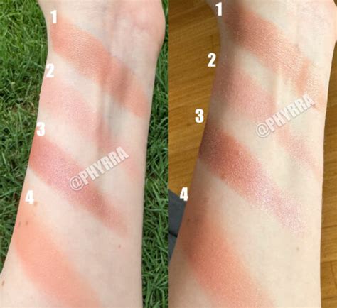 Fair Complexion Swatches