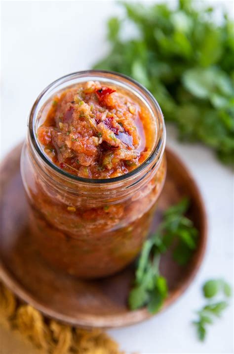 Red Chili Tomato Salsa - The Roasted Root