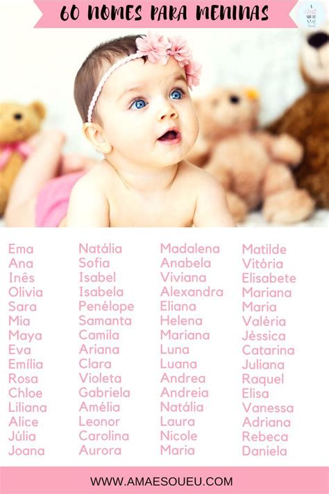 Pin em Nomes Para Bebes
