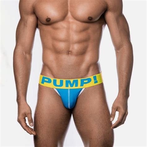 Купить мужские трусы Pump бирюзовые с желтой резинкой в Киеве, Украине ...