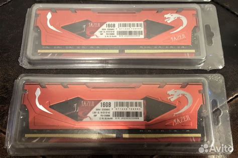 DDR4 32 Гб (2х16 Гб) 3200 мгц Jazer с радиатором купить в Санкт ...