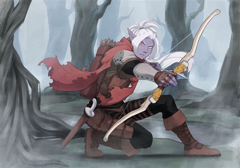 drow ranger  kingblastie  deviantart