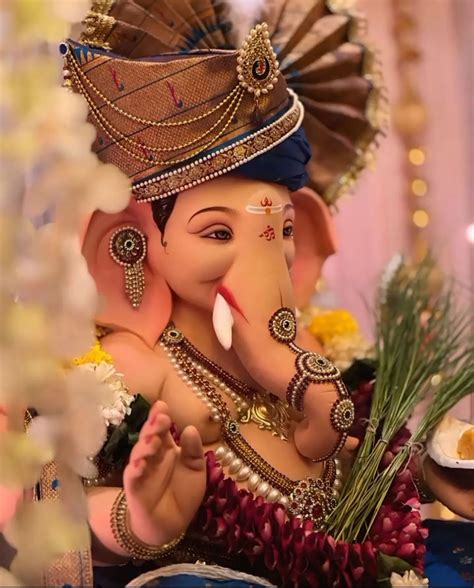 pin  niyati  god ganpati bappa photo   ganesha happy