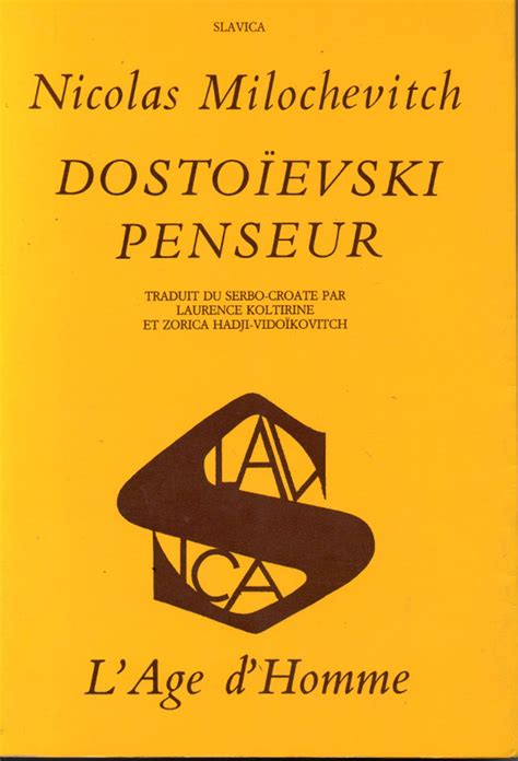 Dostoïevski-penseur