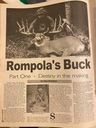 The Rompola Buck | Page 4 | saddlehunter.com