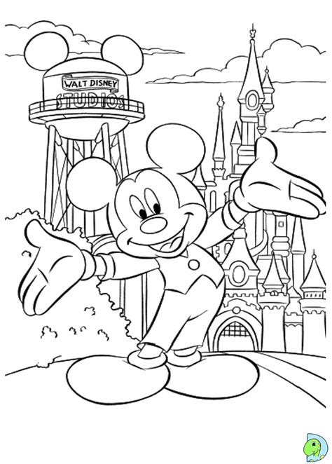 Casa Do Mickey Para Colorir