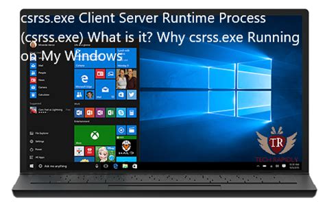csrss.exe Client Server Runtime Process (csrss.exe) What is it? Why ...