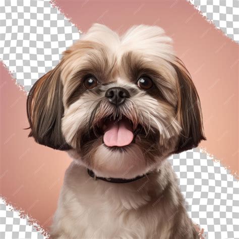Premium PSD | Shih tzu photo alone on transparent background