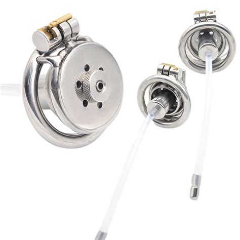 New Sissy Small Short Male Chastity Device ,Metal Cock Cage,Penis Lock